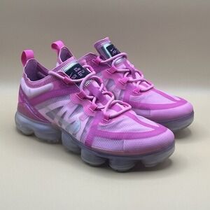 2019 Nike Air VaporMax Fuchsia Pink Running Shoes - Women's Size 8 USED